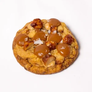 Cookie de macadamia y caramelo de vainilla (4 uds.)